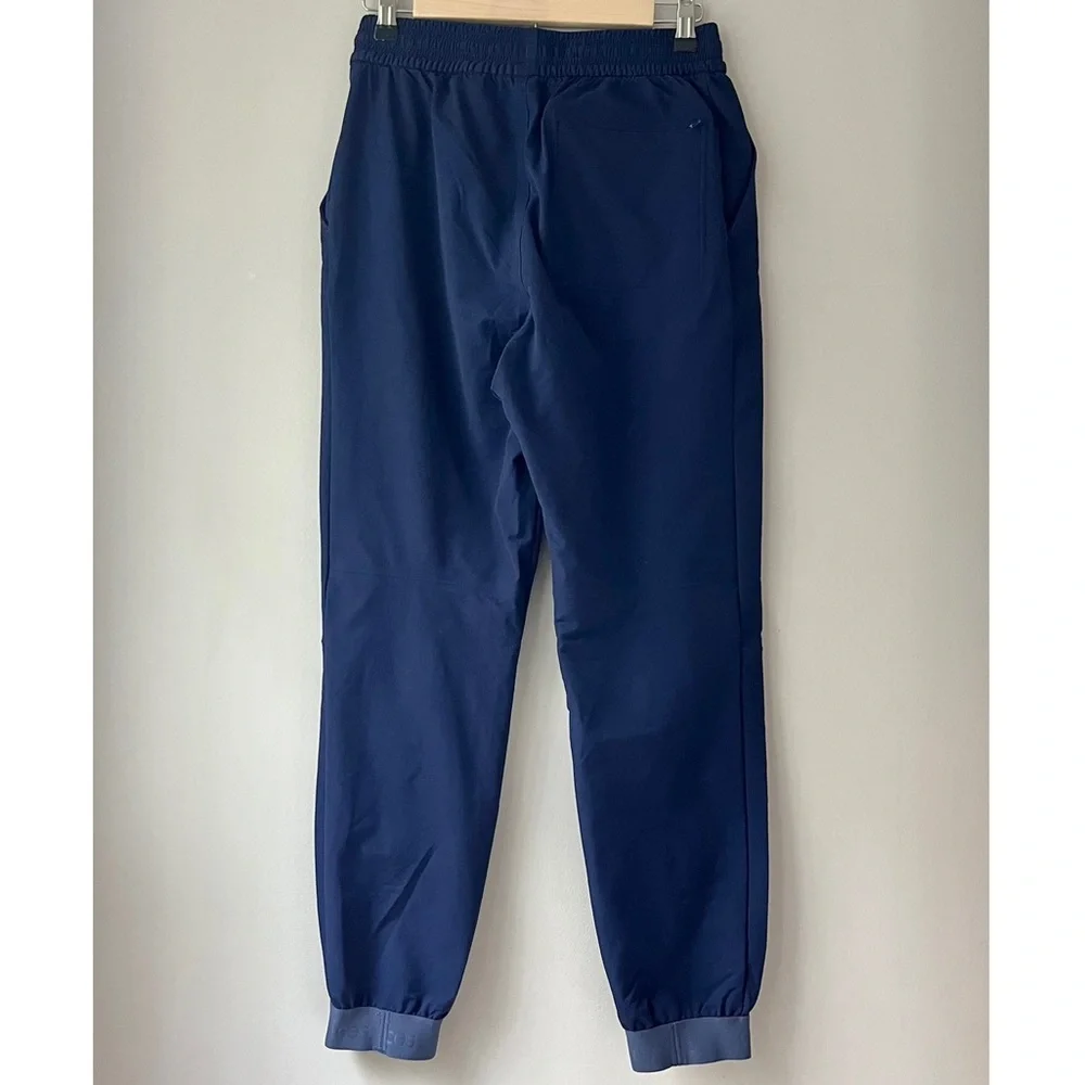 Outdoor Voices | Blue RecTrek Electric Navy Performance Elastic Logo Jogger Pant